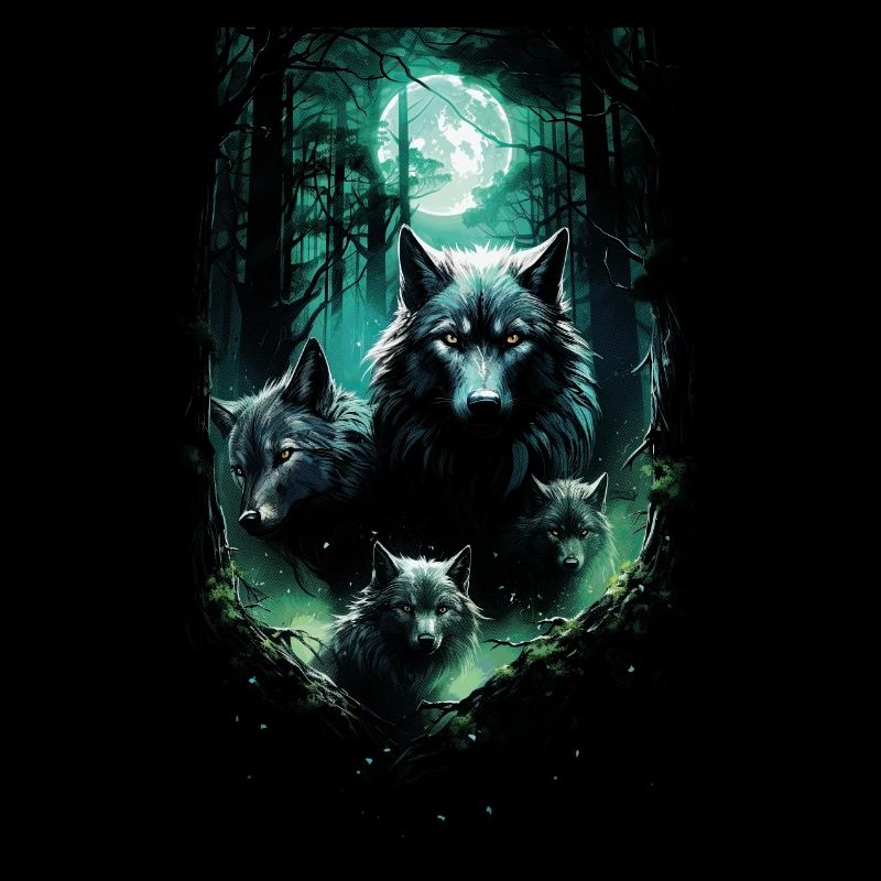 Fantasy Wolf Magic Pack Mystérieux