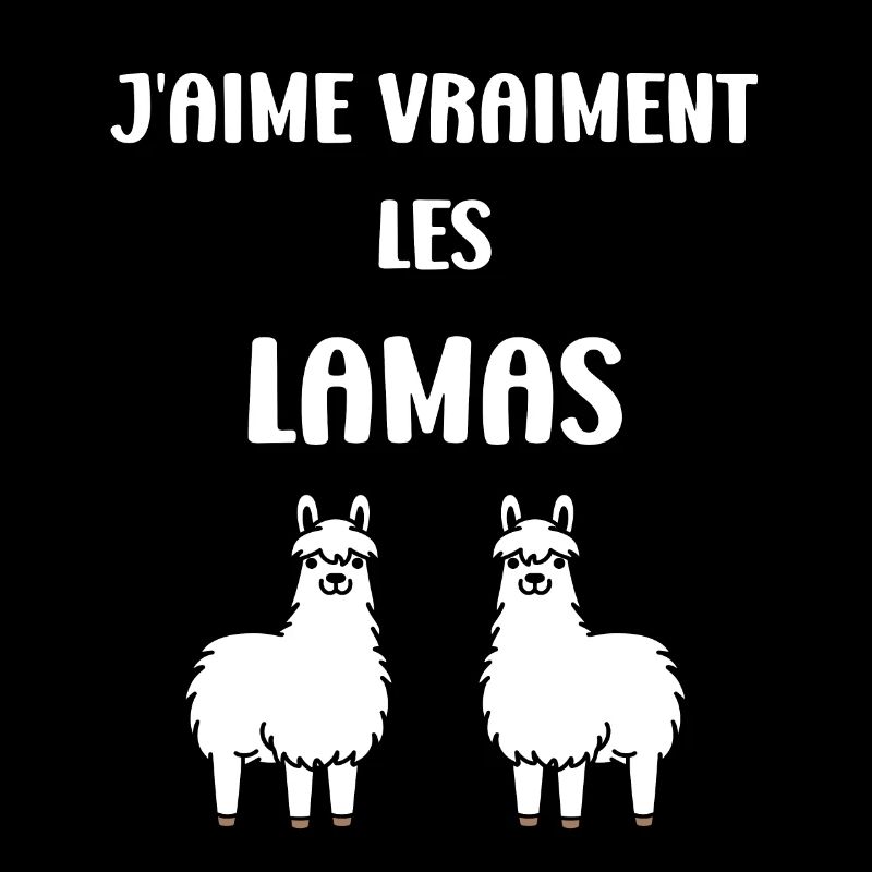 Humour mignon petit lama