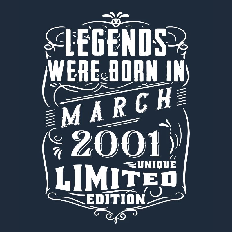 Anniversaire Mars 2001 Année Édition Limitée