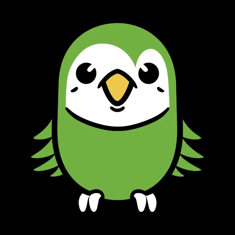 Cute little parakeet