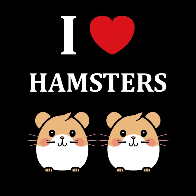 Mignon Humour petit hamster