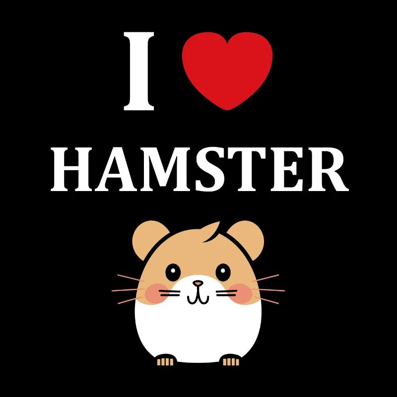 Mignon Humour petit hamster