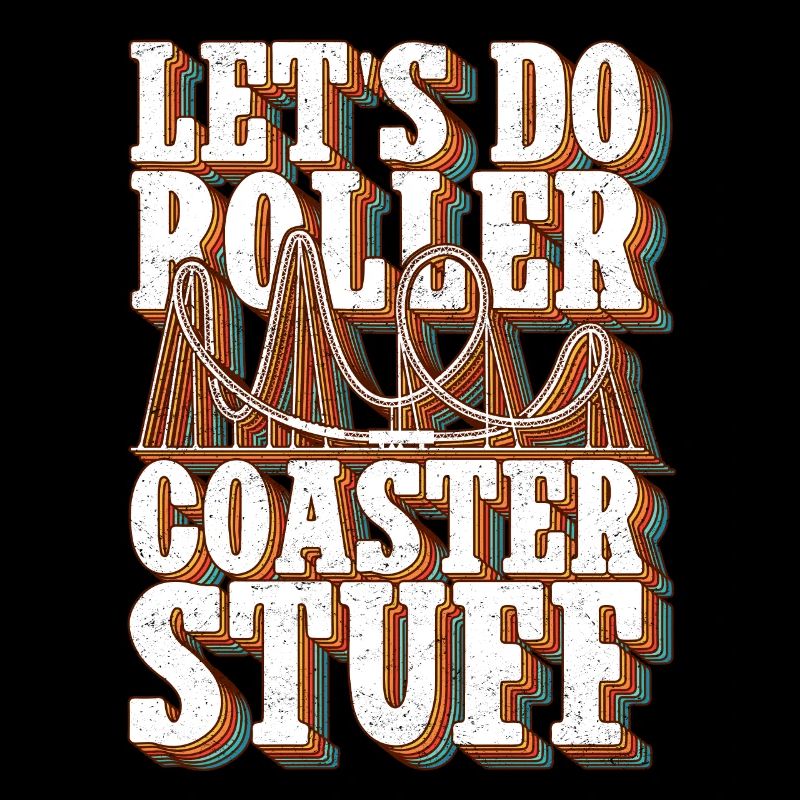 Achterbahn Roller Coaster Rollercoaster Geschenk