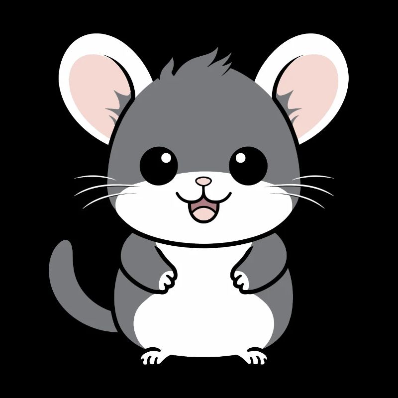 Petit chinchilla mignon