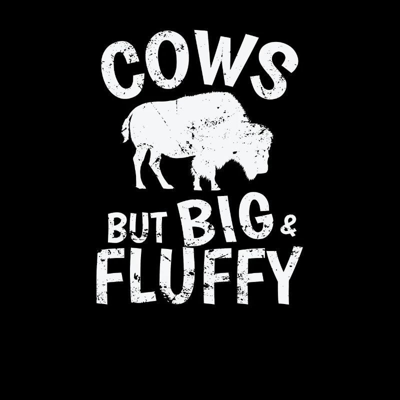 Cows but big & Fluffy Bison Animal