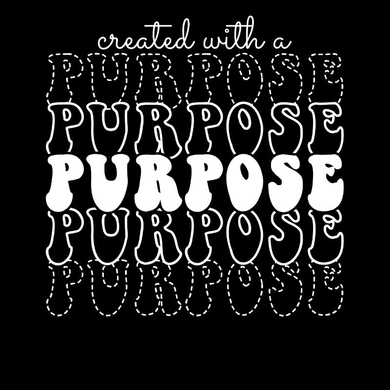Created with a Purpose Groovy Bible Verse