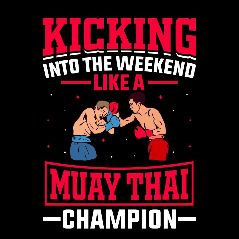 Se lancer dans le week-end comme un champion de muay thaï