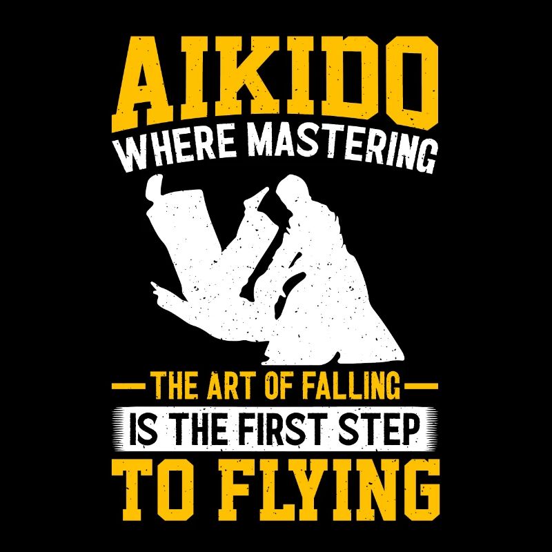 Aikido where mastering the art of falling