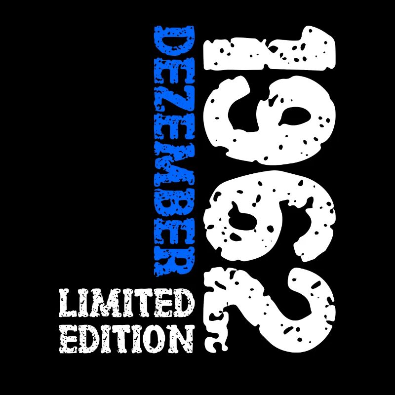 1962 Dezember Limited Edition 61. Geburtstag Deko