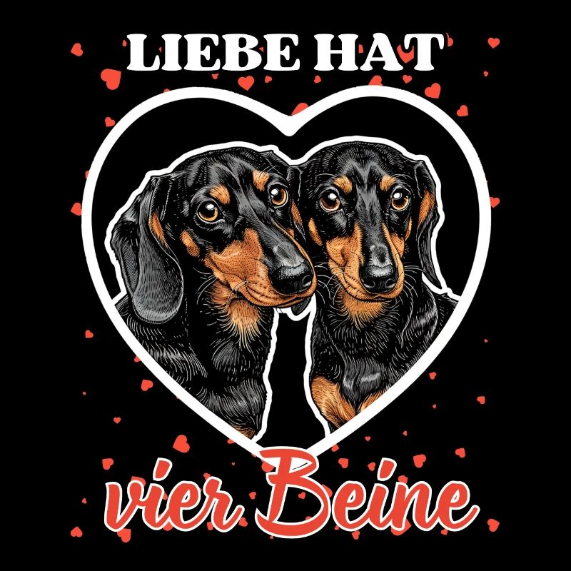 Liebe hat vier Beine - Lustige Dackel Liebe