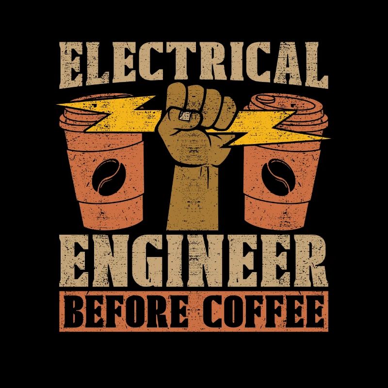 Electrical Engineer Before Lineman Coffee Lover