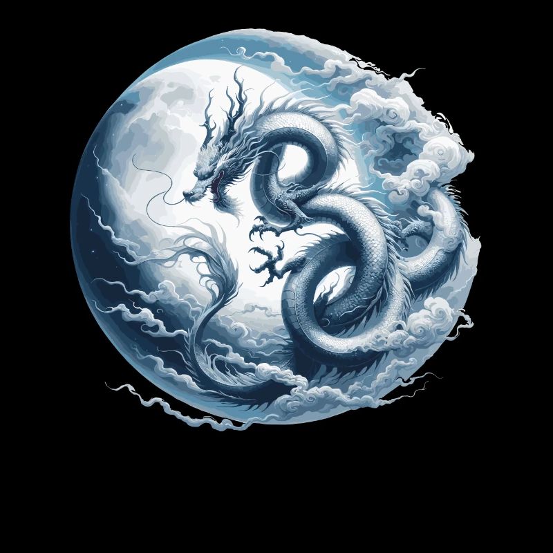 Drachenmond Chinesisches Drachen-Tierkreiszeichen
