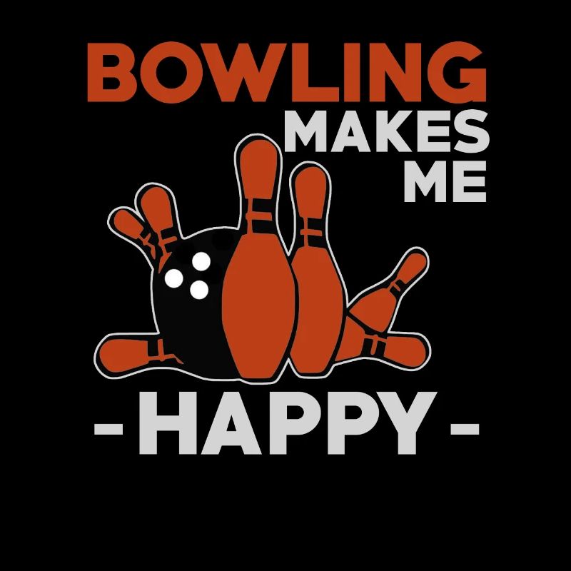 Le bowling me rend heureux bol melon drôle