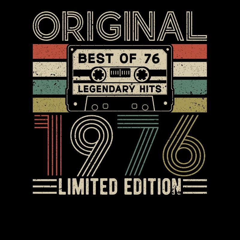 Anniversaire vintage 1976