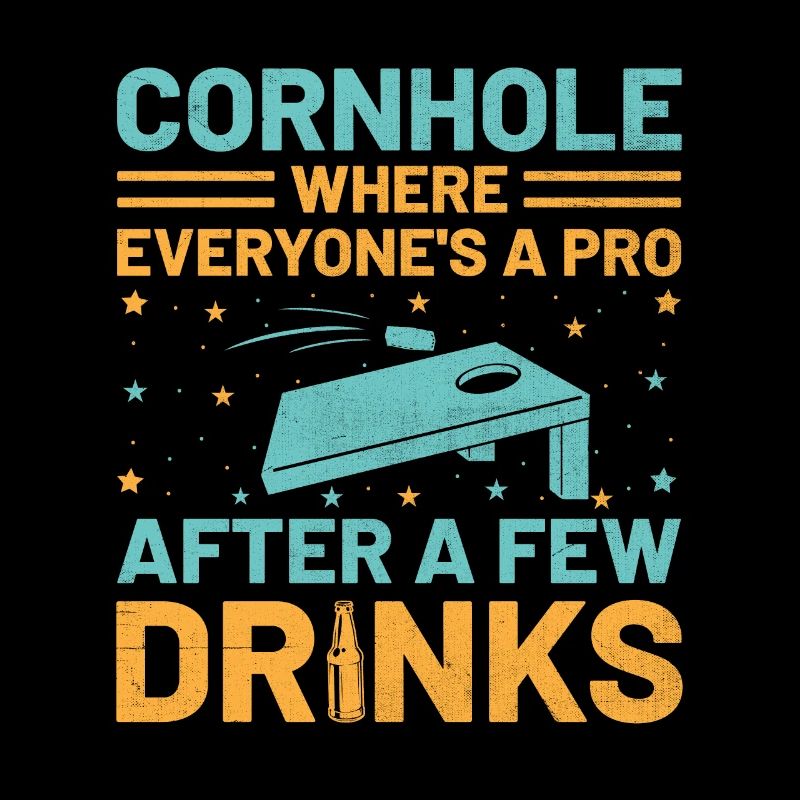 Joueurs De Cornhole Cornhole Sports Drôle De Cornhole Be
