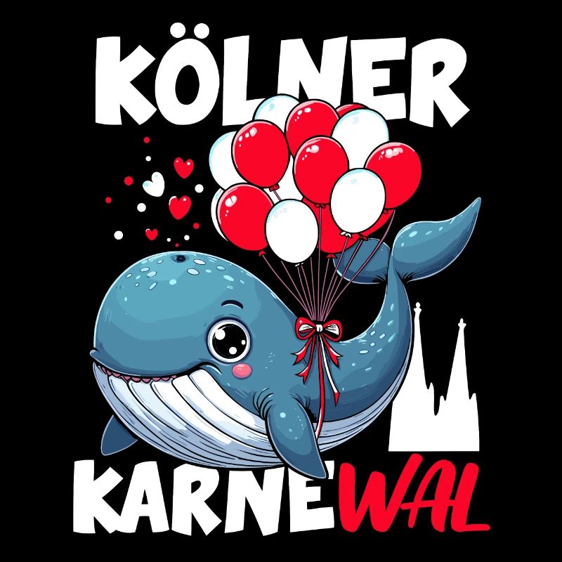 Kölner Karneval Wal Kölle Alaaf Kölner Dom lustig