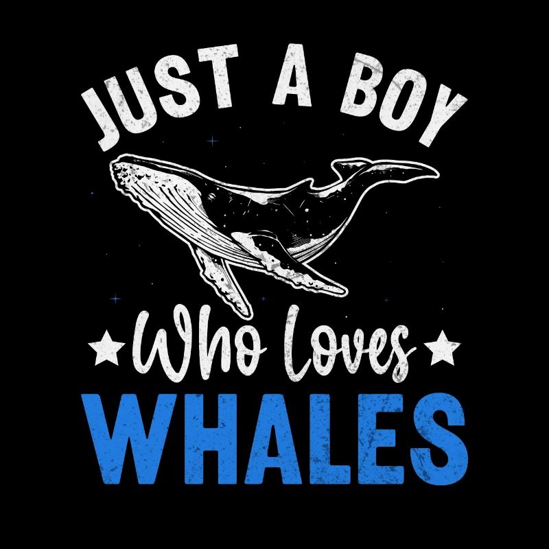 Juste un garçon qui aime les baleines