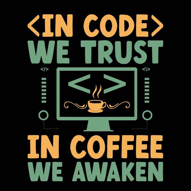 Kaffee-Codierung Programmierer Programmierer Entwickler Nerd Coff
