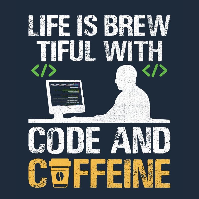Coffee Coding Programmer Coder Developer Nerd Coff