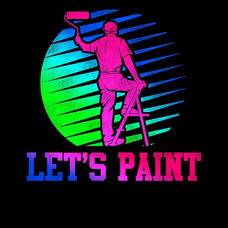 House Painter Decorator Retro 80s