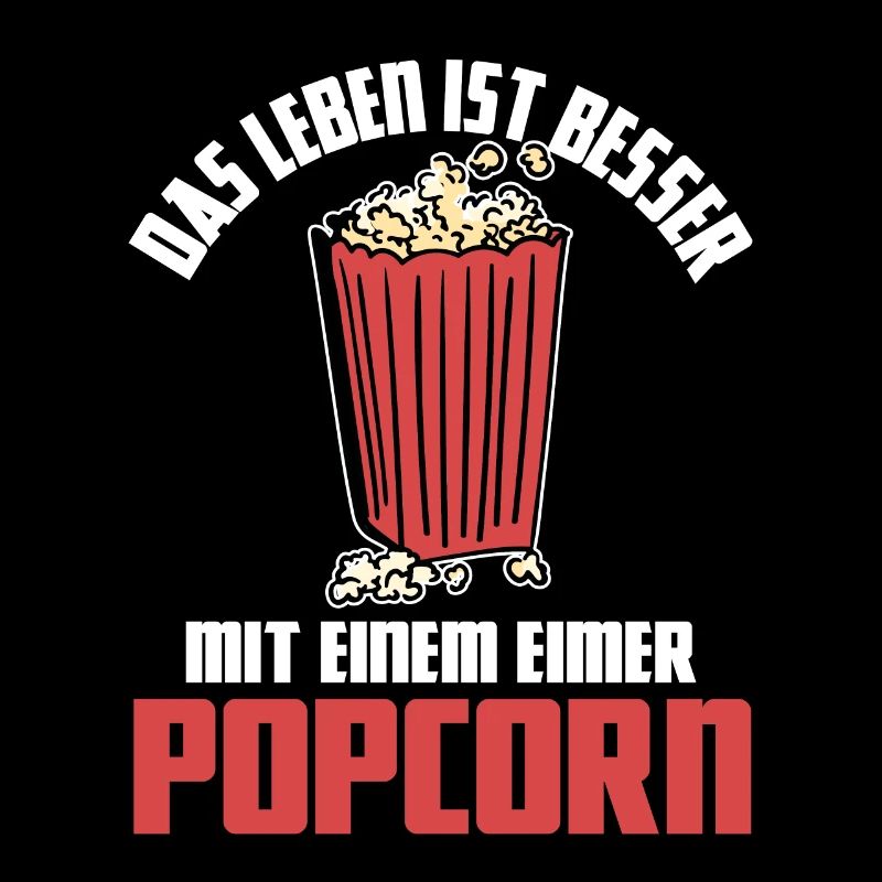 Leben Besser Eimer Popcorn Fasching Kostüm
