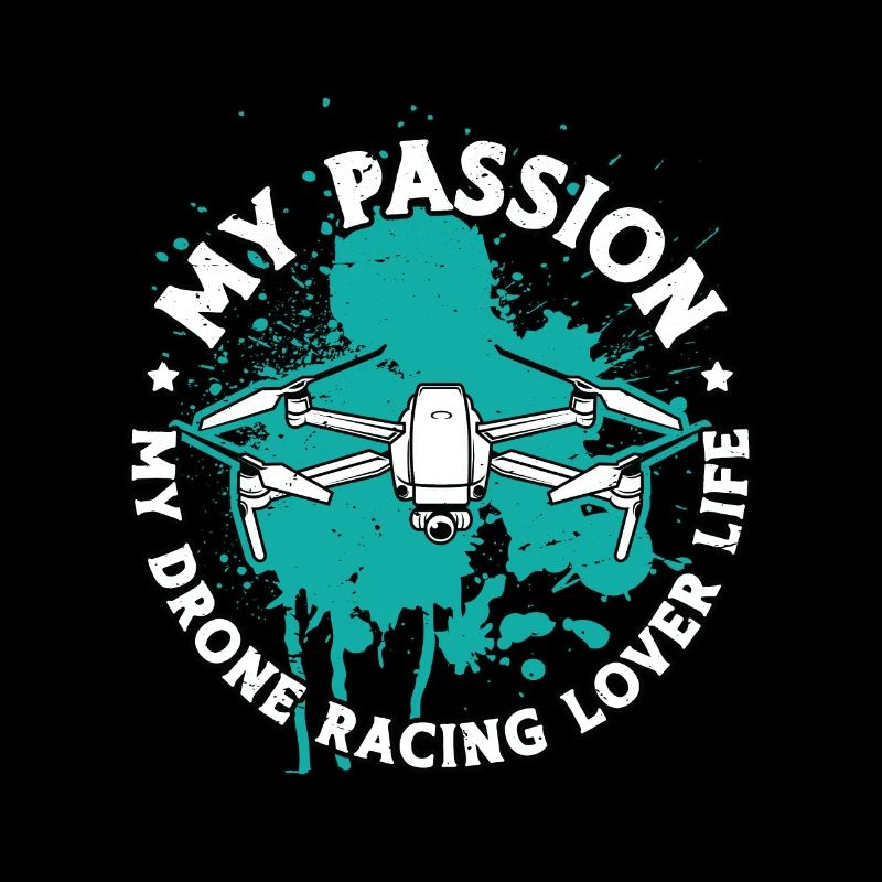 Amateur de courses de drones Ma passion Ma course de drones FPV