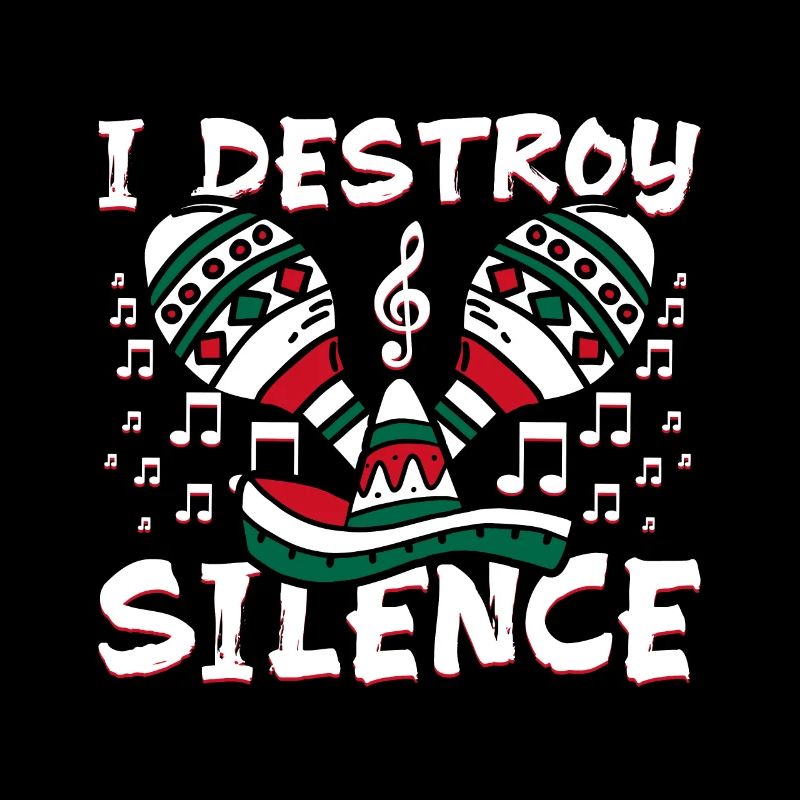 Maracas player I destroy silence