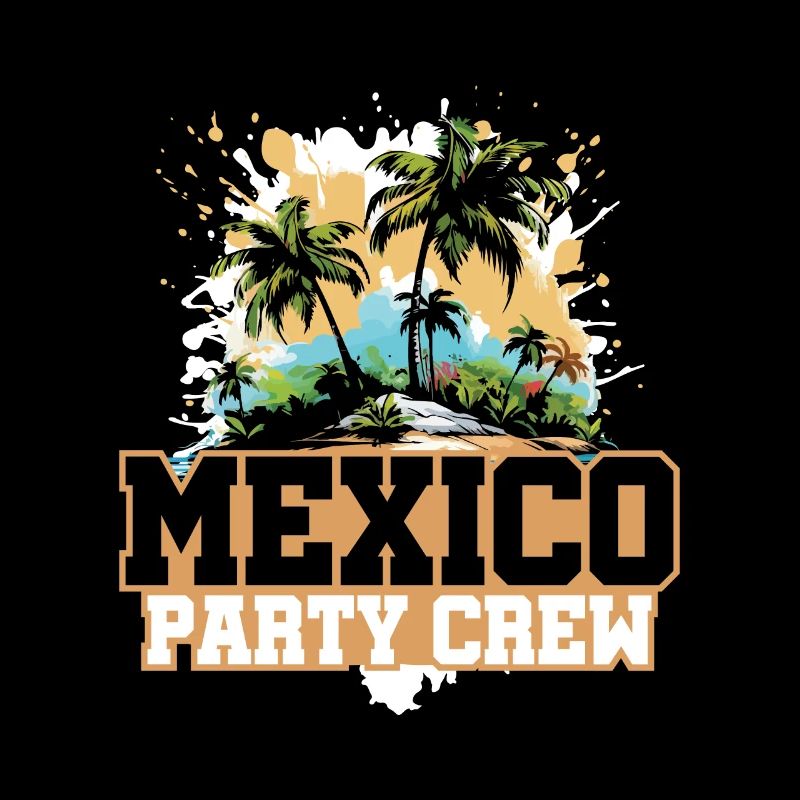 Mexiko Party Crew Urlaub