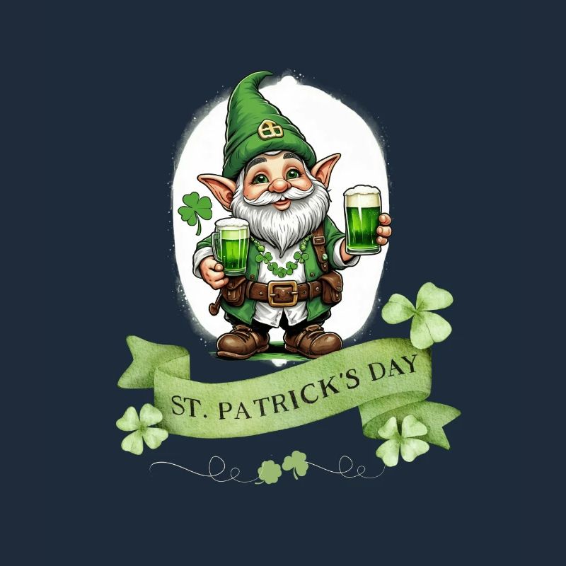Leprechaun de la Saint-Patrick I Bière verte I