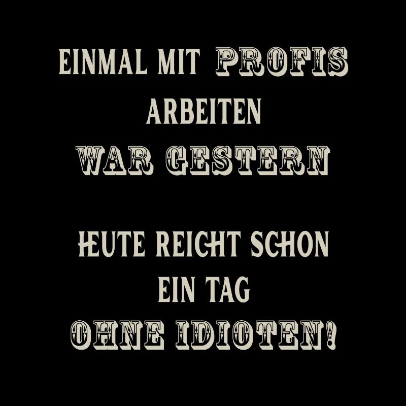 Einmal mit Profis arbeiten