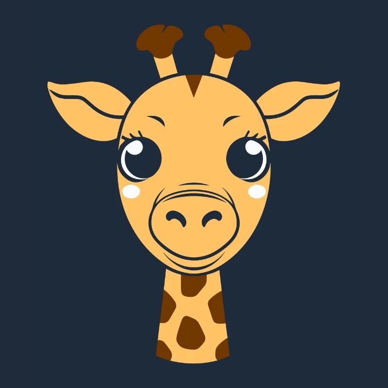 Kopf der Giraffe