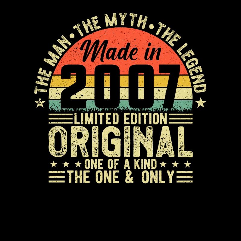 Vintage 2007 Geburtstagsgeschenk