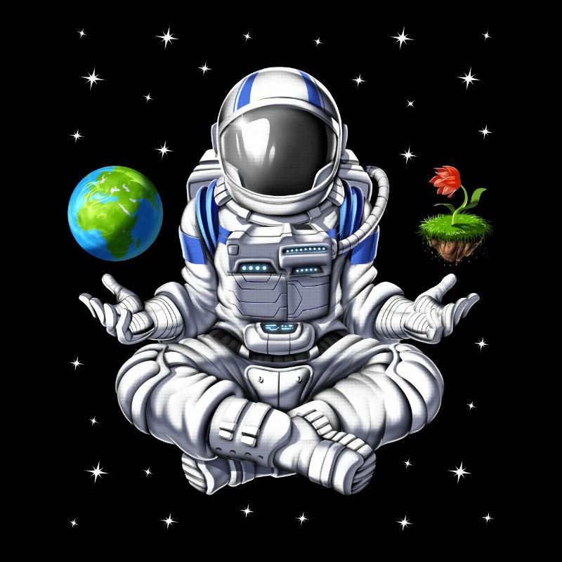 Méditation d’astronaute de l’espace