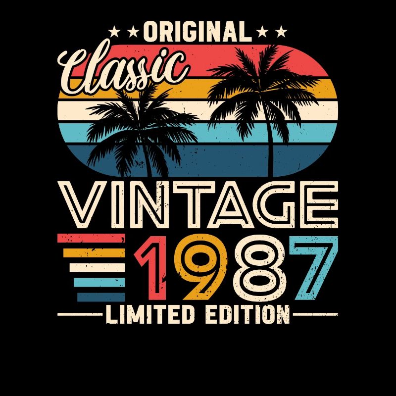 Vintage 1987: Legendary Birth Year
