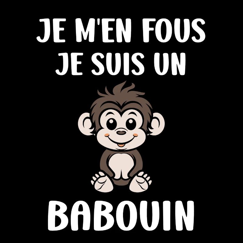 Humour petit singe babouin
