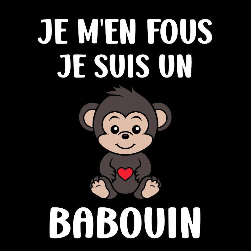 Humour petit singe babouin