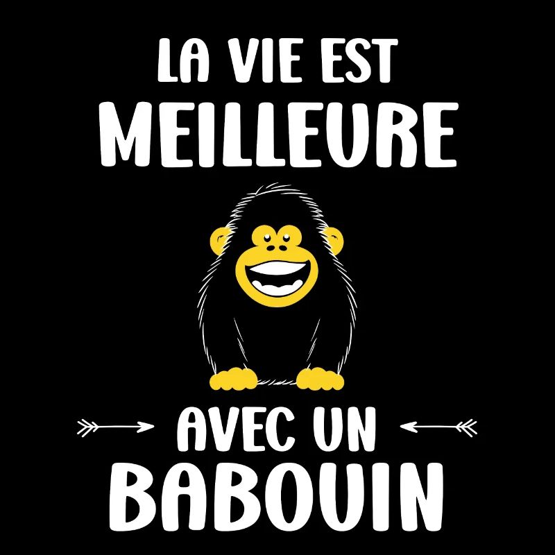 Humour petit singe babouin