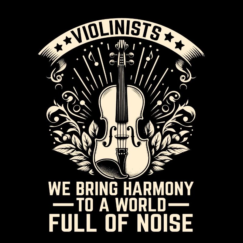 Geiger Wir bringen Harmonie in eine Welt voller Noi