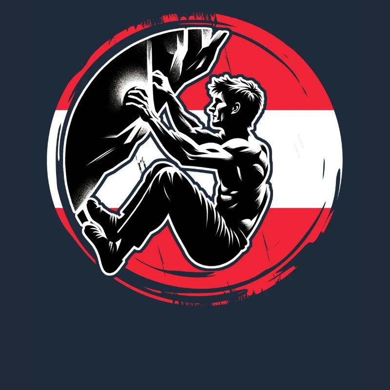 Austrian Climber – Distressed Boulderer Climbing