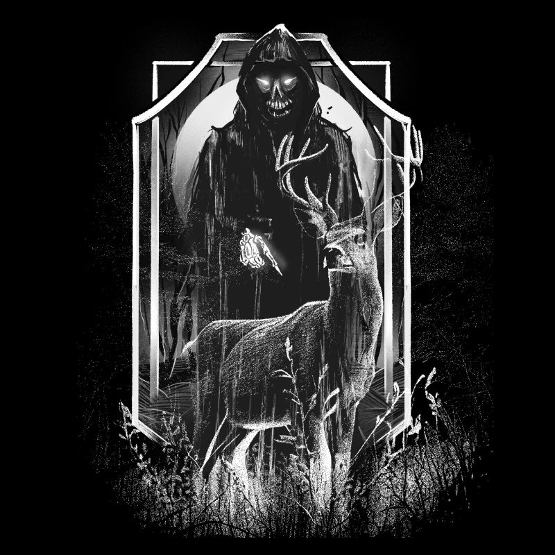 Deer, Forest, Creature, Death, Horror, Halloween, Monster