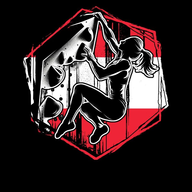 Austrian Climber – Distressed Boulderer Climbing