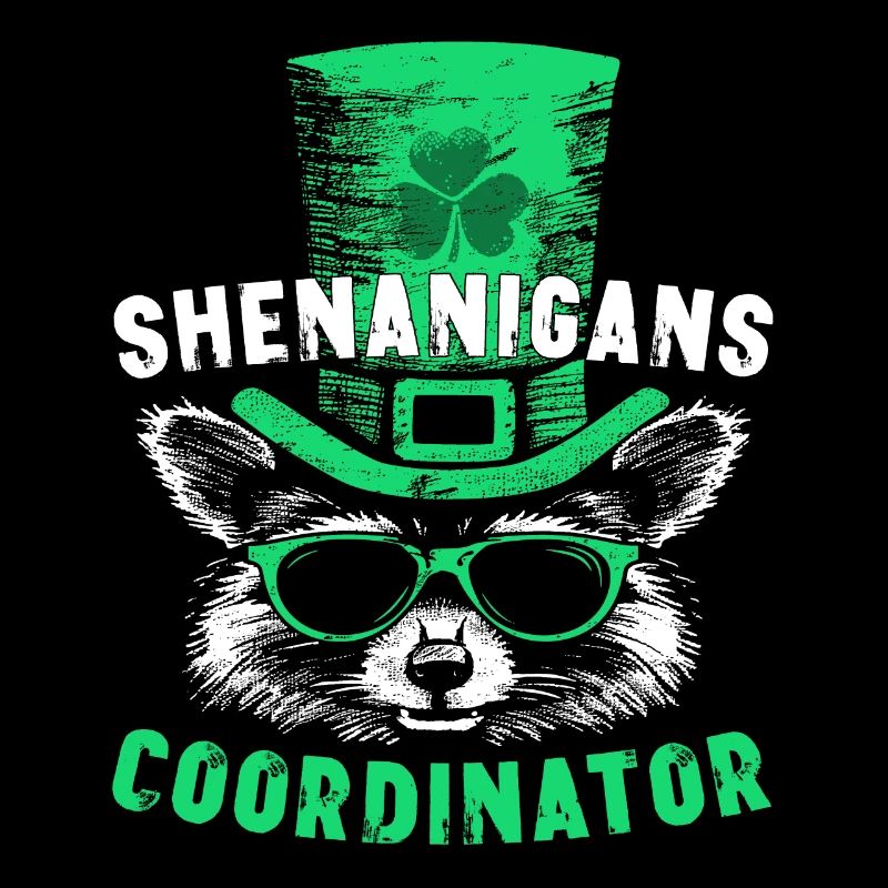 Shenanigans Coordinator Süßer Waschbär Lustig