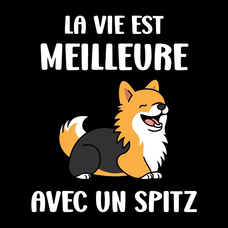 Humour chien Spitz