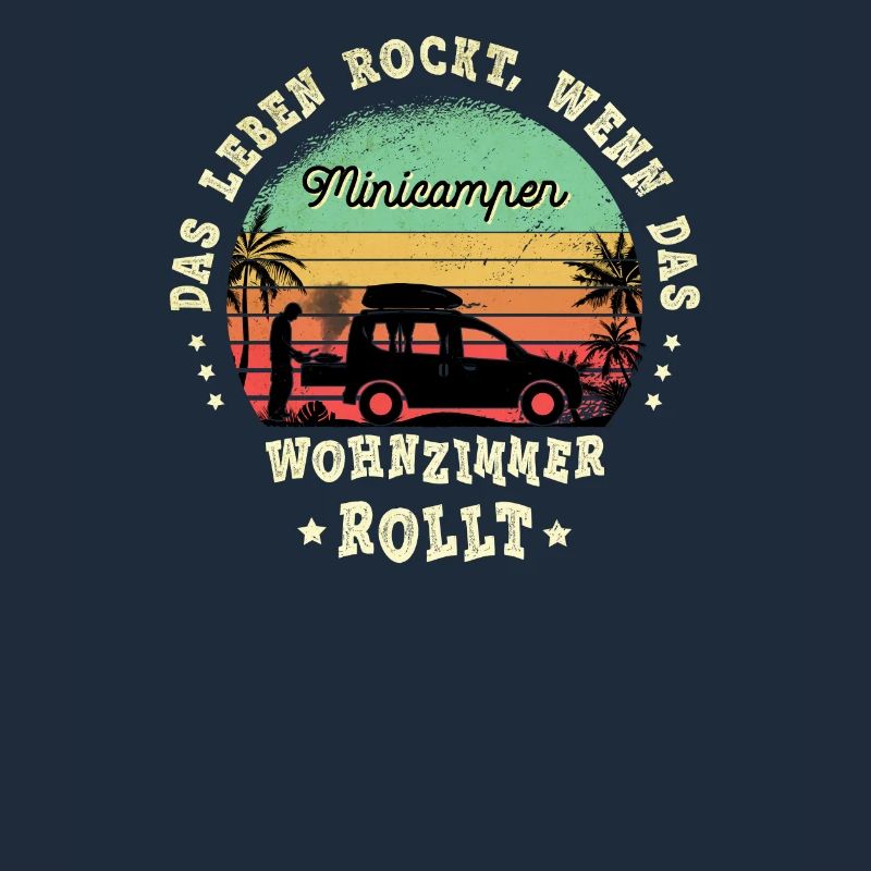 Minicamper Camping-Camper Microcamper Sprüche