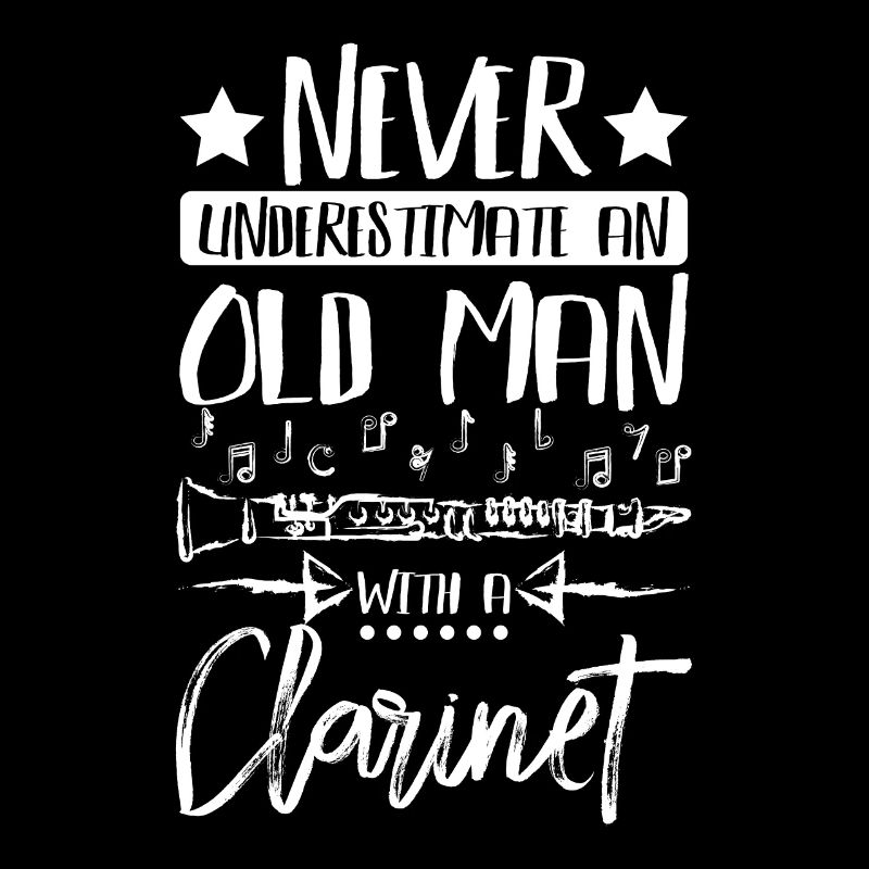 Never underestimate an old man with a clarinet