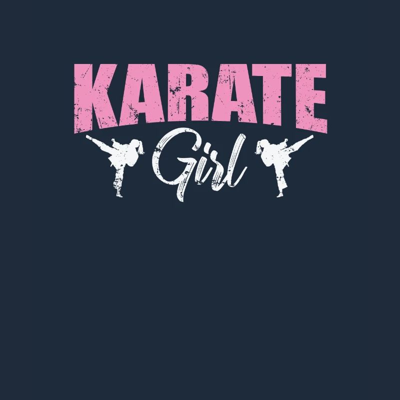 Fille de karaté