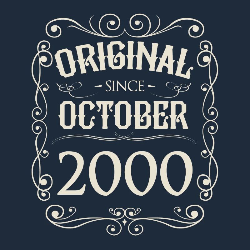 Vintage - Original since October 2000 Birthday