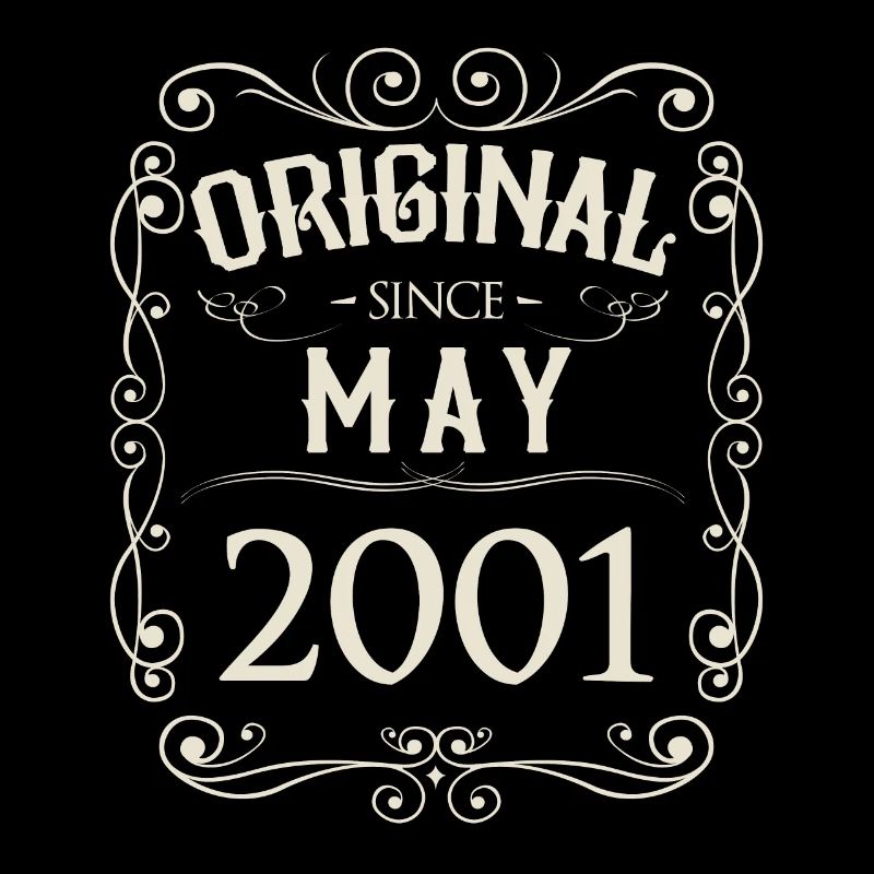 Vintage - Original since Mai 2001 Geburtstag