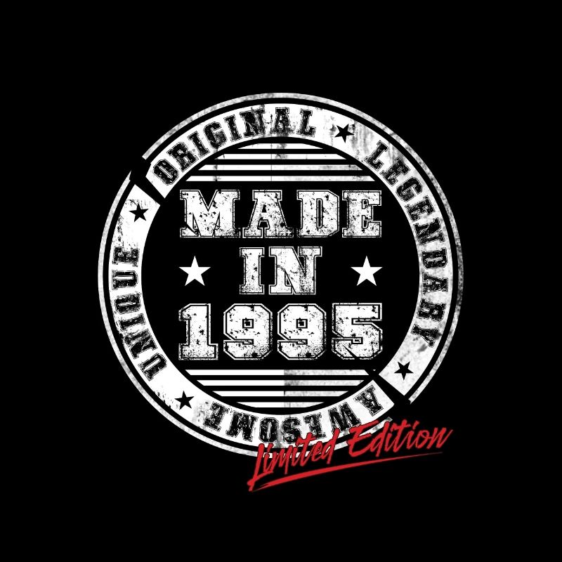 Retro Patch Vintage 1995 Birthday Gift