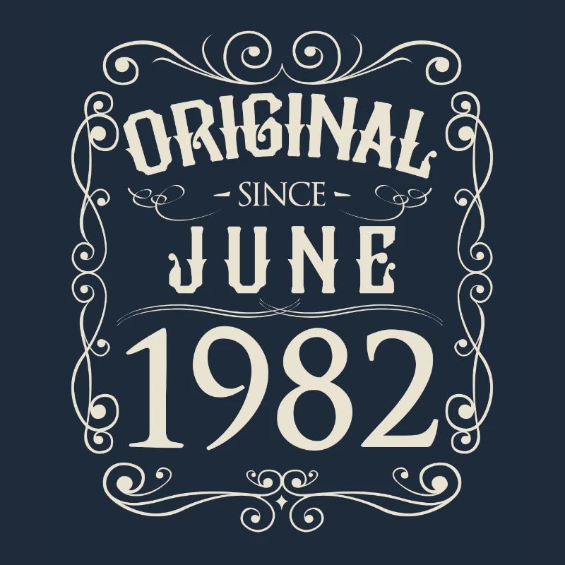 Vintage - Original since Juni 1982 Geburtstag